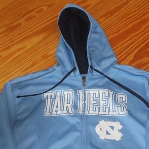 North Carolina Tar Heels Full Zip Hoodie Men's L